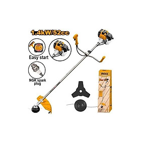 Mua MÁY CẮT CỎ DÙNG XĂNG (CHỈNH CẦN) 1.4KW- 52CC INGCO GBC5524411 - HÀNG CHÍNH HÃNG