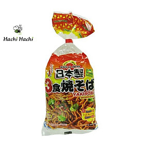 Hình ảnh Mì Yakisoba tươi Itsuki 510g (Kèm gói súp - 3 phần ăn)