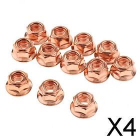 4x12pc Genuine Turbo Exhaust Stud Nuts ( M8 ) A1201420072 for BMW 3 Series E30