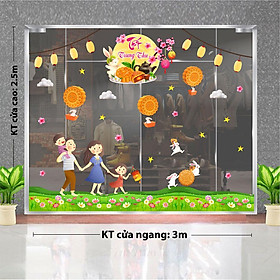 Mua DECAL TRANG TRÍ TRUNG THU 2023  COMBO SỐ 5
