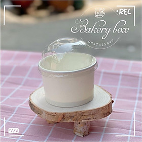 Mua 50 Ly Kem Giấy Trắng Đựng Bông Lan - Chè - Súp Cua - Bánh Flan - 200ml