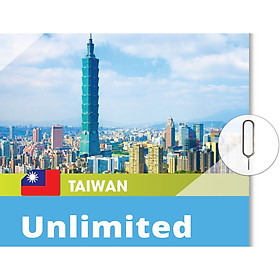 SIM DATA ĐÀI LOAN – 4G KHÔNG GIỚI HẠN - TÙY CHỌN NGÀY DÙNG