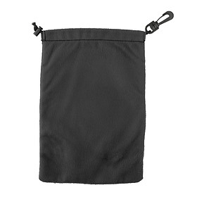 Golf Ball Drawstring Bag with Clasp Storage Bag Stuff Sack for Sports