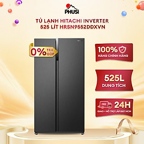 Mua Tủ lạnh Hitachi Inverter 525 lít HRSN9552DDXVN - Hàng chính hãng - Chỉ giao HCM
