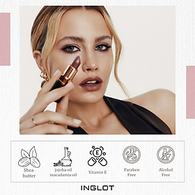 Hình ảnh Son thỏi có dưỡng Kiss Catcher Lipstick Inglot 4.5g