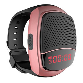 Đồng hồ mới đồng hồ Bluetooth loa ngoài trời FM Hỗ trợ TF Card Watch