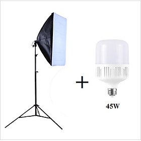 Mua Softbox 50x70cm Đui Xoáy E27  Thiết Bị Phòng Quay  Phòng Chụp