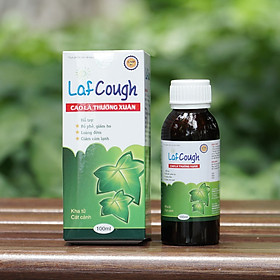 Laf Cough cao lá thường xuân hỗ trợ giảm ho loãng đờm