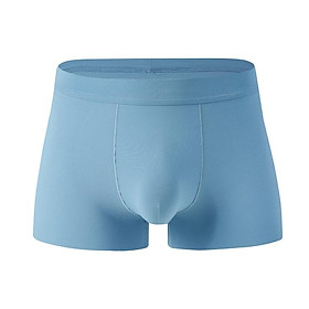 Quần lót đùi nam boxer Đúc lụa cao cấp, quần sịp nam co giãn, mát màu đẹp - Minhstore