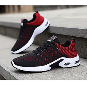Giày Thể Thao Nam Giá Rẻ Đế Đúc Giày sneaker HHT Màu Đen Pha S8