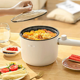 Mua Nồi Nấu Lẩu  Nấu Mì  Hầm Cháo Điện Mini Đa Năng - Siêu Chống Dính 1.5L