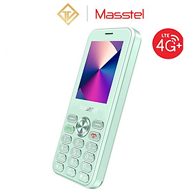 Điện thoại Masstel Lux 10 4G - Sang trọng - Gọi HD Call - Hàng chính hãng - Xanh ngọc