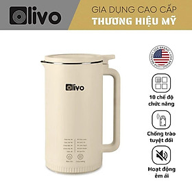Máy Xay Nấu Đa Năng Olivo CB2000, 980w - 1000w, Lưỡi Dao 10 Cánh, Hàng chính hãng