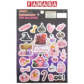 Sticker Kim Tuyến Halloween - Teenage KT-01 - Pink Halloween