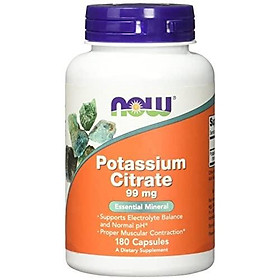 Now Potassium Citrate 99 mg