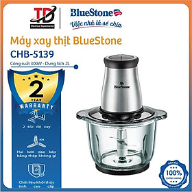Mua Máy Xay Thịt Bluestone CHB-5139  Cối Thủy Tinh 2.0L - Xay Thịt Làm Ruốc  Hàng Chính Hãng