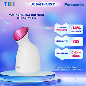 Máy Xông Hơi Mặt Panasonic EH-SA31VP442 - Có Chức Năng Hẹn Giờ, Cấp Ẩm Cho Làn Da - Công Nghệ Ion Với Kích Cỡ Nano - Hàng Chính Hãng