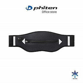 Đai lưng chạy bộ, tập gym, thể thao Phiten sport belt metax part (bản có túi đựng) AP215062