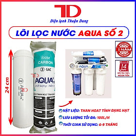 Mua Bộ 3 lõi lọc nước Aqua 1 2 3 dùng cho máy lọc nước RO hàng chính hãng - Điện Lạnh Thuận Dung