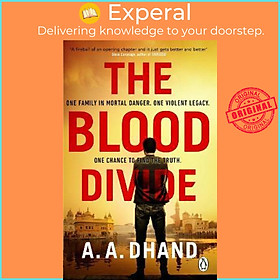 Sách - The Blood Divide : The must-read race-against-time thriller of 2021 by A. A. Dhand (UK edition, paperback)