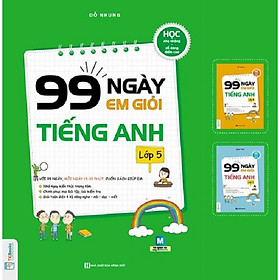 99 Ngày Em Giỏi Tiếng Anh Lớp 5 ( tặng kèm bookmark )