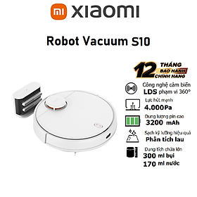 Mua Robot hút bụi lau nhà Xiaomi Robot Vacuum S10 EU Bản quốc tế - Hàng chính hãng