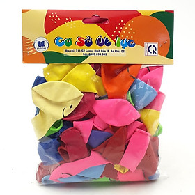 Bong Bóng Mặt Cười 50 Cái Đủ Màu