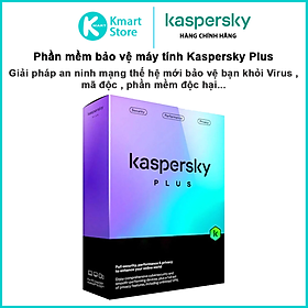 Phần mềm bảo vệ máy tính Kaspersky Plus | Bản quyền chính hãng 365 ngày - Hàng Chính Hãng