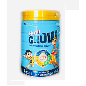 Sữa Nuvi Grow 4 lon 900g - Dinh dưỡng tối ưu chiều cao, thông minh, khoẻ mạnh dành cho trẻ trên 2 tuổi