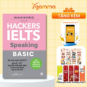 Sách Hackers Ielts Basic- Speaking (Tái bản 2022)