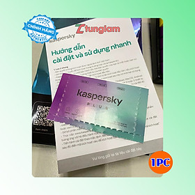 [Phân phối] Key Kaspersky Plus 1 U, 1 năm - Hàng chính hãng