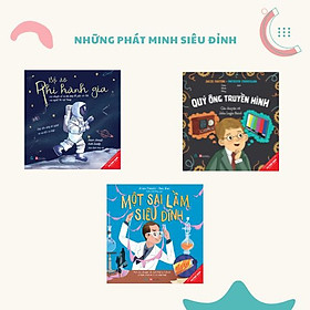 Sách Combo song ngữ Những phát minh siêu đỉnh (Cho trẻ từ 3-7 tuổi) - ehomebooks