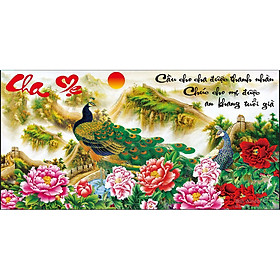 Mua Tranh đính đá Cầu cho Cha Mẹ ( chưa đính) - 88623