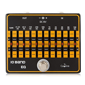 CP-24 10-Band Equalizer Electric Guitar Effects Pedal String Instrument Maintain Spare Parts for Beginner or Musician