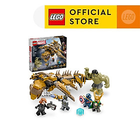LEGO SUPERHEROES 76290 Đồ Chơi Lắp Ráp Cuộc Chiến: Avengers Và Quái Vật Leviathan (347 chi tiết)