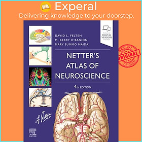 Sách - Netter's Atlas of Neuroscience by Mary Summo, Ph.D. Maida (UK edition, paperback)