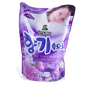 Nước xả Sandokkaebi hương oải hương,gió biển.đại dương,ngan hoa 1,3L (Dạng gói)