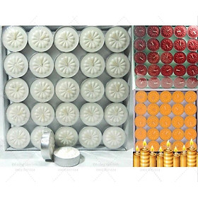 Mua NẾN  HOA MAI 100 VIÊN KHÔNG KHÓI-KHÔNG MÙI- AN TOÀN MÔI TRƯỜNG