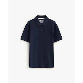 Áo Polo Nam Tay Ngắn Cotton Phối Cổ Form Fitted - ROUTINE 10F25POL015