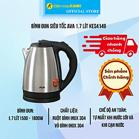 Mua Bình đun siêu tốc AVA 1.7 lít KES4149 - Hàng Chính Hãng