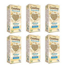 SỮA ĐẬU NÀNH GOLDSOY GIÀU ĐẠM KHÔNG ĐƯỜNG -Thể Tích Hộp 1L