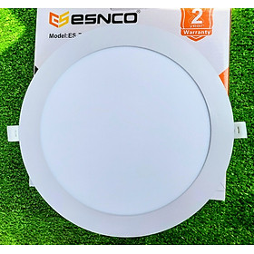 Đèn Led Dowlight Âm Trần Tròn ESNCO 18W Siêu Mỏng Ánh Sáng Trắng 6500K