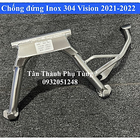 Chống đứng Inox 304 gắn dành cho Vision 2021-2022, Scoopy 2020, Beat 2020
