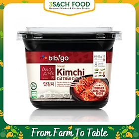 [Chỉ Giao HCM] - Kim chi cải thảo cắt lát Bibigo - hộp 500gr