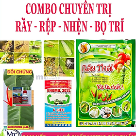 Mua Rầy Thái 100gr + Enomil 50ml - Trừ Nhanh Côn Trùng Chích Hút - Bọ Trĩ - Nhện Đỏ - Rệp Sáp