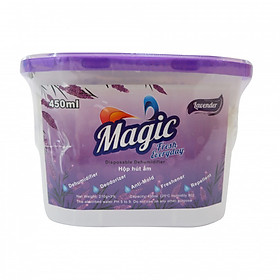 Hộp hút ẩm oải hương Magic