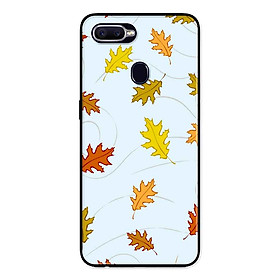 Ốp Lưng in cho Oppo A5s Mẫu Lá Mùa Thu - Hàng Chính Hãng