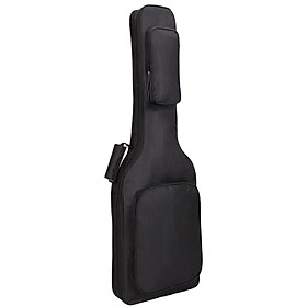 Electric Guitar Bag Thick Cotton Carry Case Gifts Black