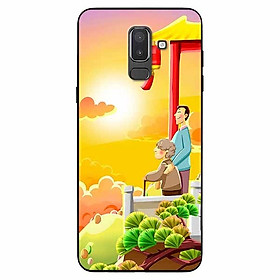 Ốp lưng dành cho Samsung J8 2018 mẫu Tình Cha Mẹ Con