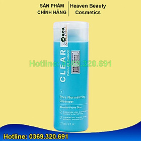 Sữa rửa mặt giảm mụn giúp thu nhỏ lỗ chân lông Clear Paula’s Choice